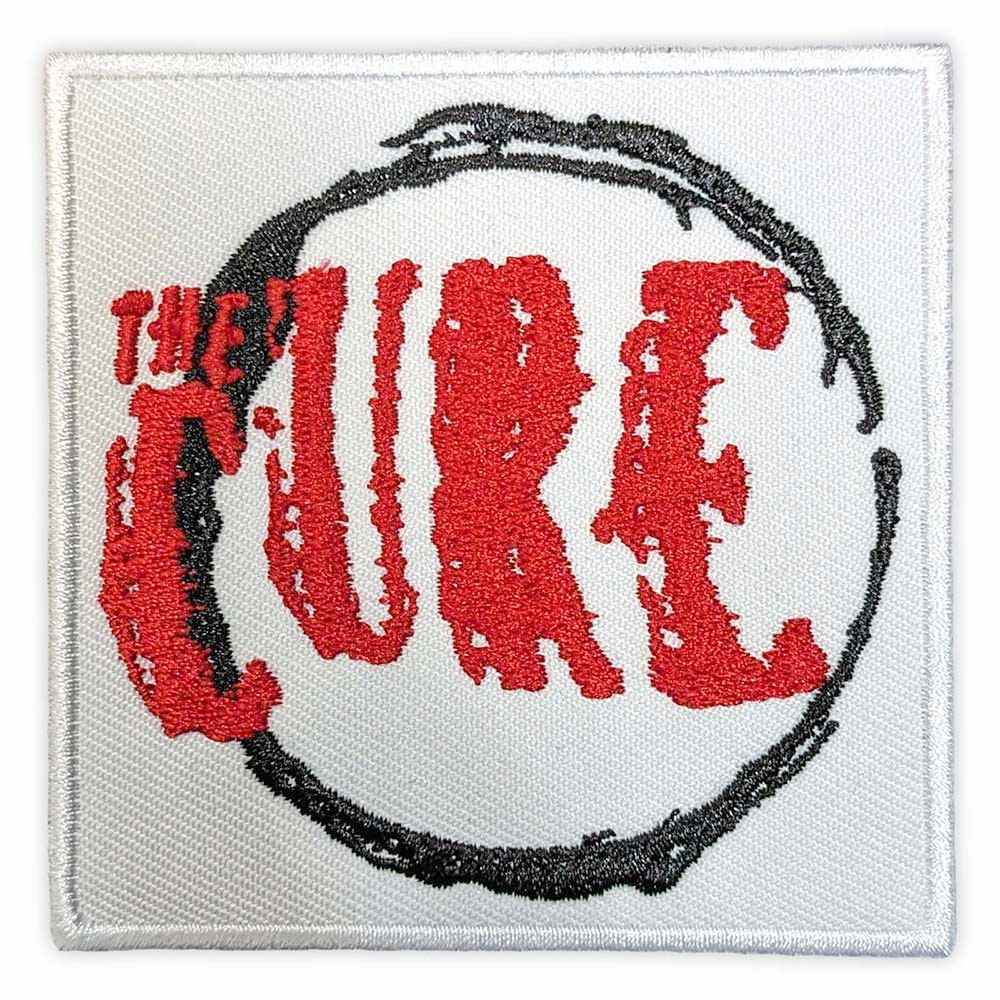 The Cure - Circle Logo Patch - Weiß